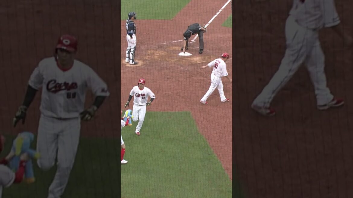 【完璧なHR】大盛穂選手の今季第1号🔥少ないチャンスをものに！新井監督も「大盛の頑張りや成長、素晴らしい」 #カープ #新井貴浩 #大盛穂