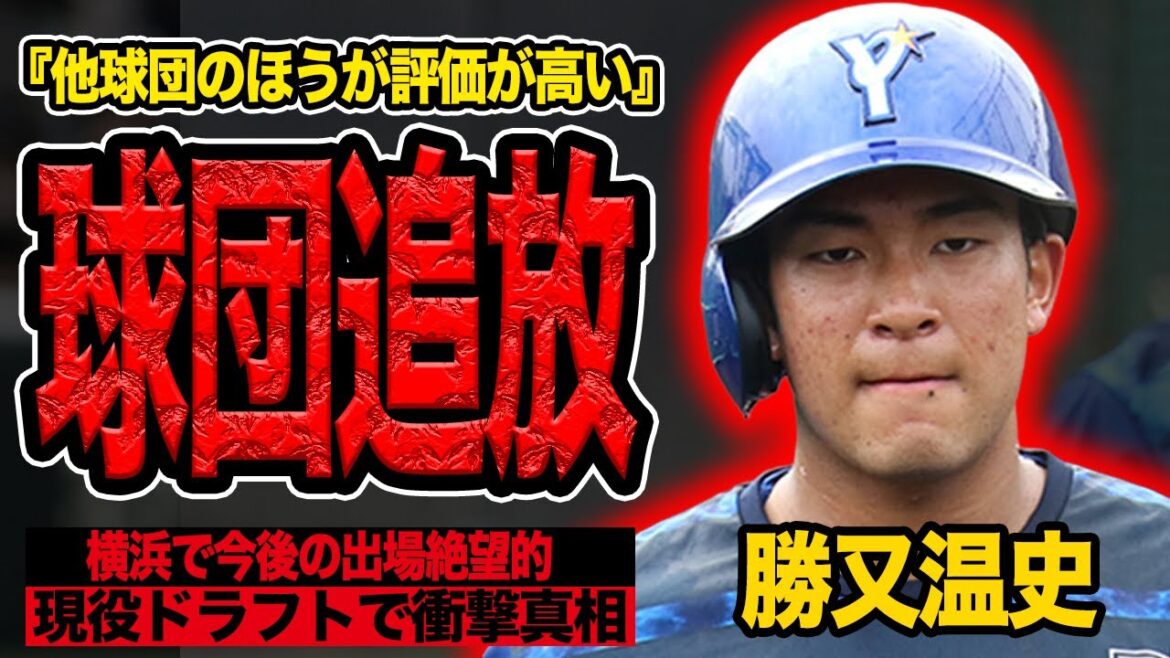 勝又温史の横浜退団が事実上の決定的に…投手転向から数年で強打者野手へと成長した勝又が横浜の飽和しているチーム事情で出場絶望的な舞台裏が…【プロ野球】