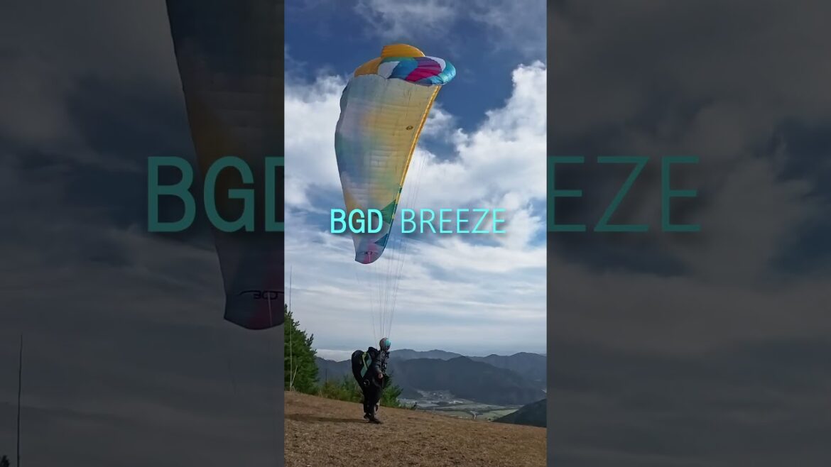 パラグライダーBGDの翼  加藤豪 #パラグライダー #パラグライダー体験＃ロールアウトパラグライダースクール＃加藤豪