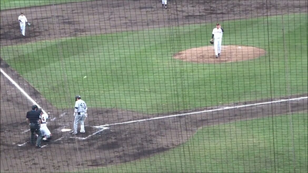 鴨打瑛二・坂本達也バッテリー vs  重信慎之介（巨人2025春季キャンプ・2軍紅白戦）