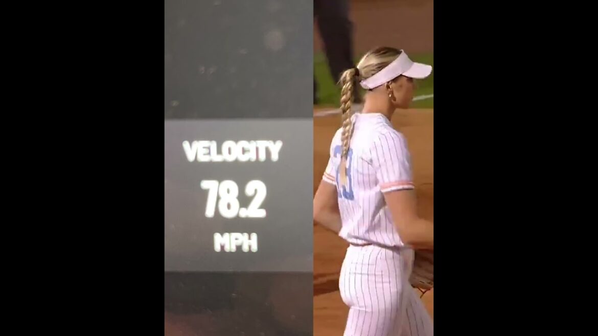 大学ソフトボール史上最速！レディ・ボル・カーリン・ピケンズが放った時速78マイル