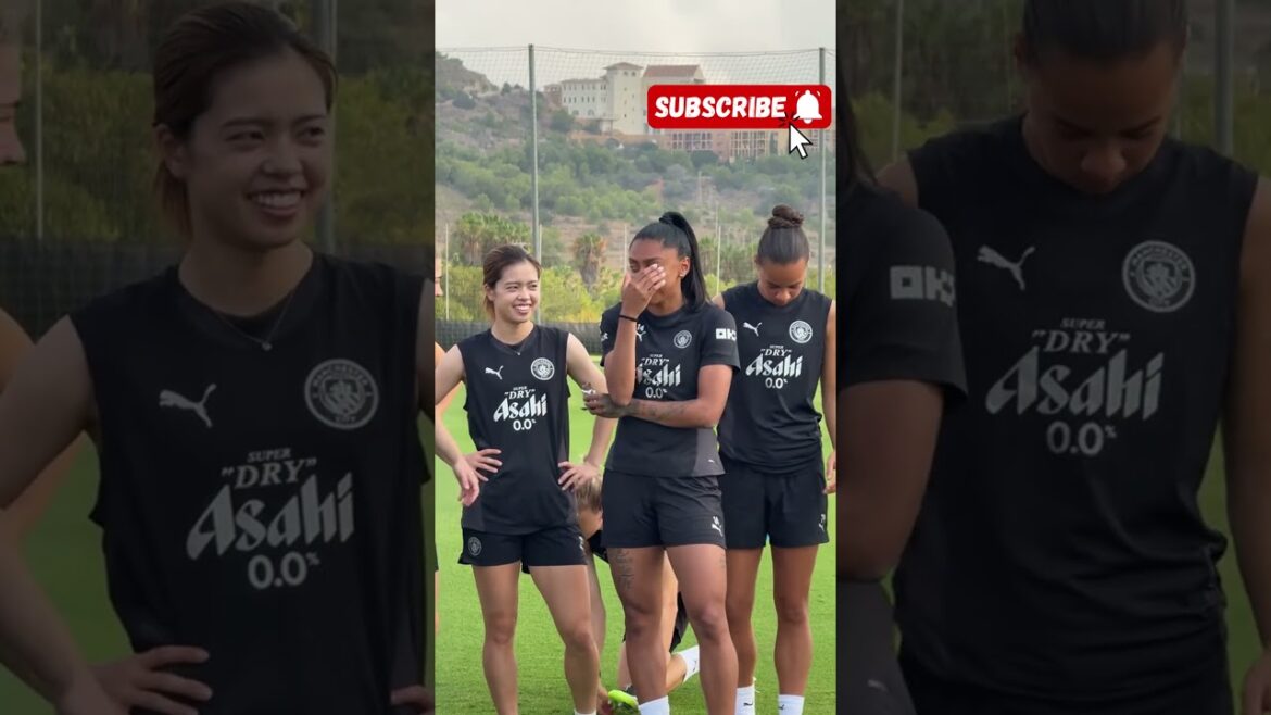 🎥 長谷川唯、最新練習で大活躍！マンチェスター・シティ女子の“今”をチェック👀