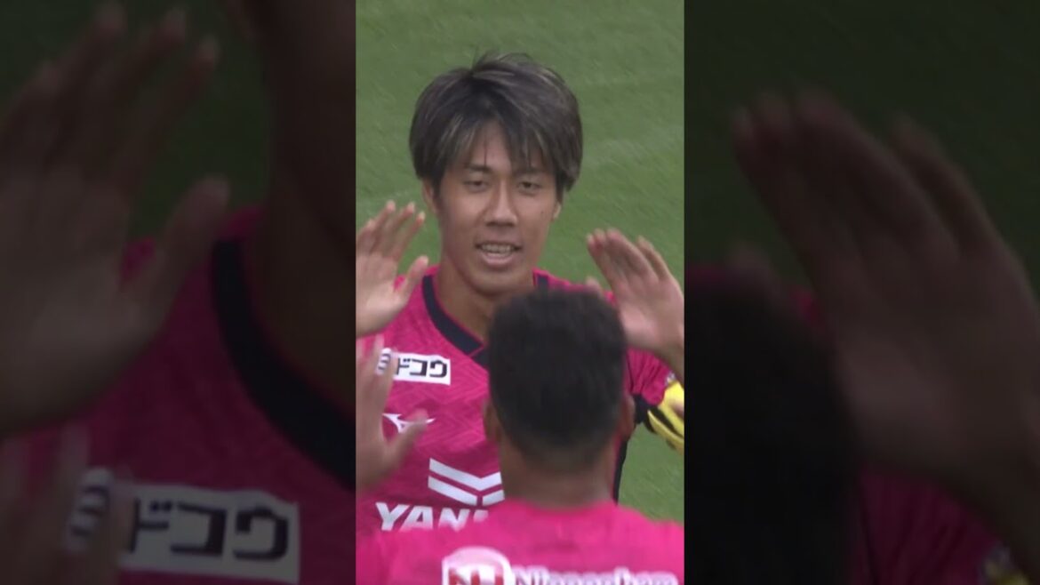 🌸勝利を手繰り寄せた強烈シュート🌸#田中駿汰 選手 🌸勝利を手繰り寄せた強烈シュート🌸#田中駿汰 選手