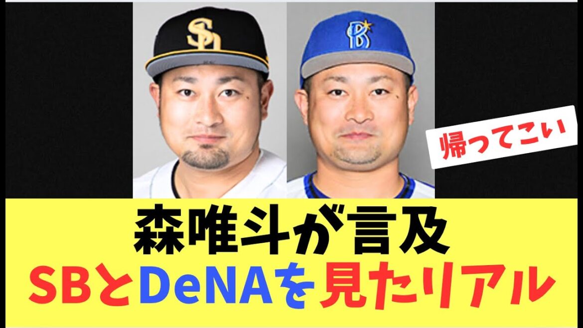 【常勝】元ソフトバンクホークスDeNAで引退した森唯斗！ソフトバンクとベイスターズの違いを言及する