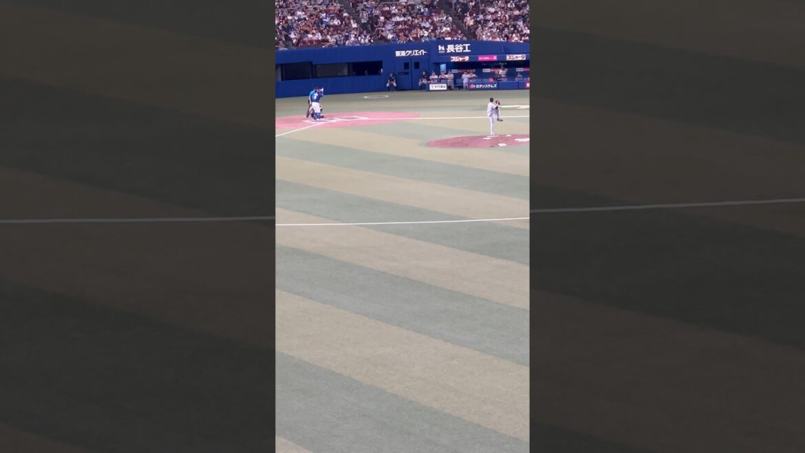 菅野✨ストレート🫨周平🔥2024.7.21読売戦1-4負け💦ナゴヤドーム📣ライトスタンド✨ #読売 #中日 #ドラゴンズファンと繋がりたい