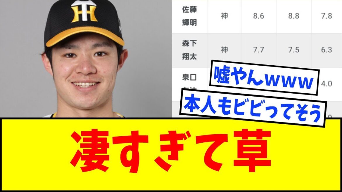 【朗報】阪神・中野拓夢さん、凄い事になるwwwww【なんJ反応】【ネットの反応】 【朗報】阪神・中野拓夢さん、凄い事になるwwwww【なんJ反応】【ネットの反応】