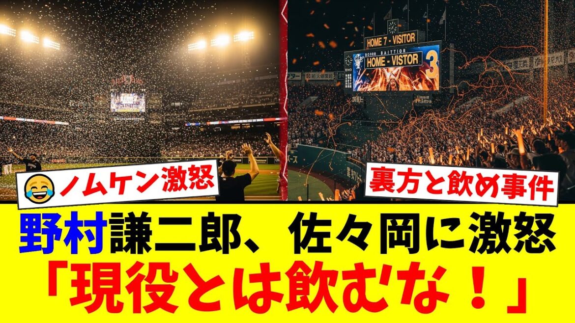 【衝撃】元広島・佐々岡真司の酒豪伝説がヤバすぎる…西山秀二が明かした驚愕の飲みっぷりと、野村謙二郎が「現役とは飲むな！」とブチギレた事件の真相とは【プロ野球ファンの反応】