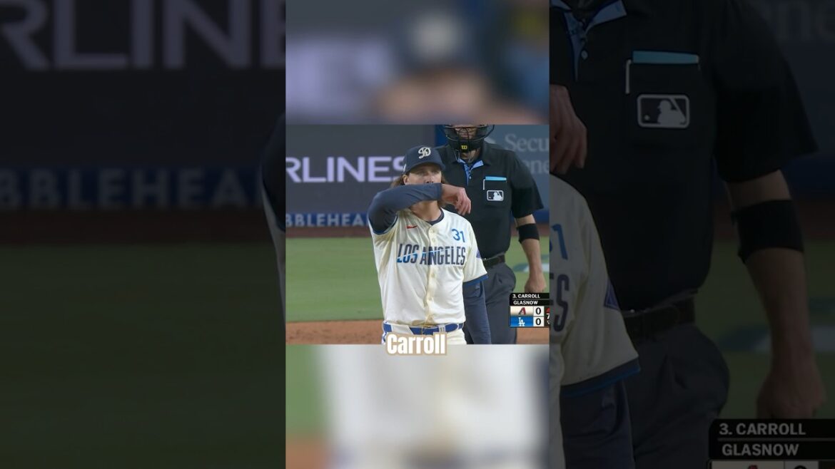 Carroll and Rodriguez lead Diamondbacks past Dodgers 6-1 for 4th straight victory