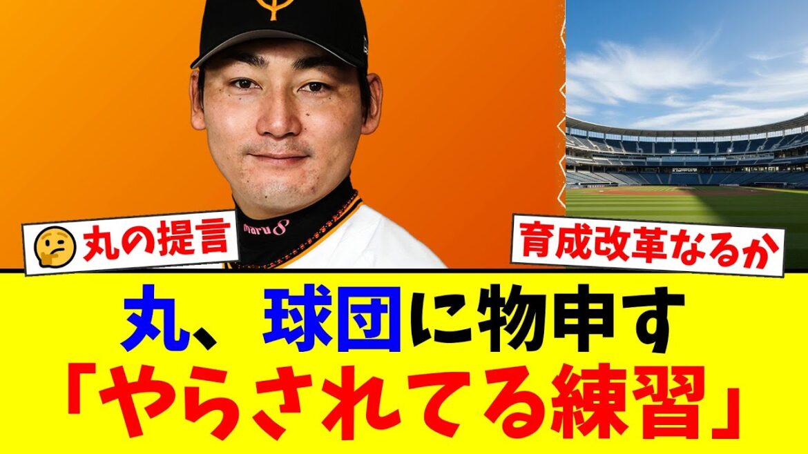 巨人・丸佳浩、契約更改の席で球団に魂の提言…ソフトバンクとの育成格差を指摘し「選手の意識改革」を訴えた真相にファンから称賛の声【プロ野球ファンの反応】 巨人・丸佳浩、契約更改の席で球団に魂の提言…ソフトバンクとの育成格差を指摘し「選手の意識改革」を訴えた真相にファンから称賛の声【プロ野球ファンの反応】
