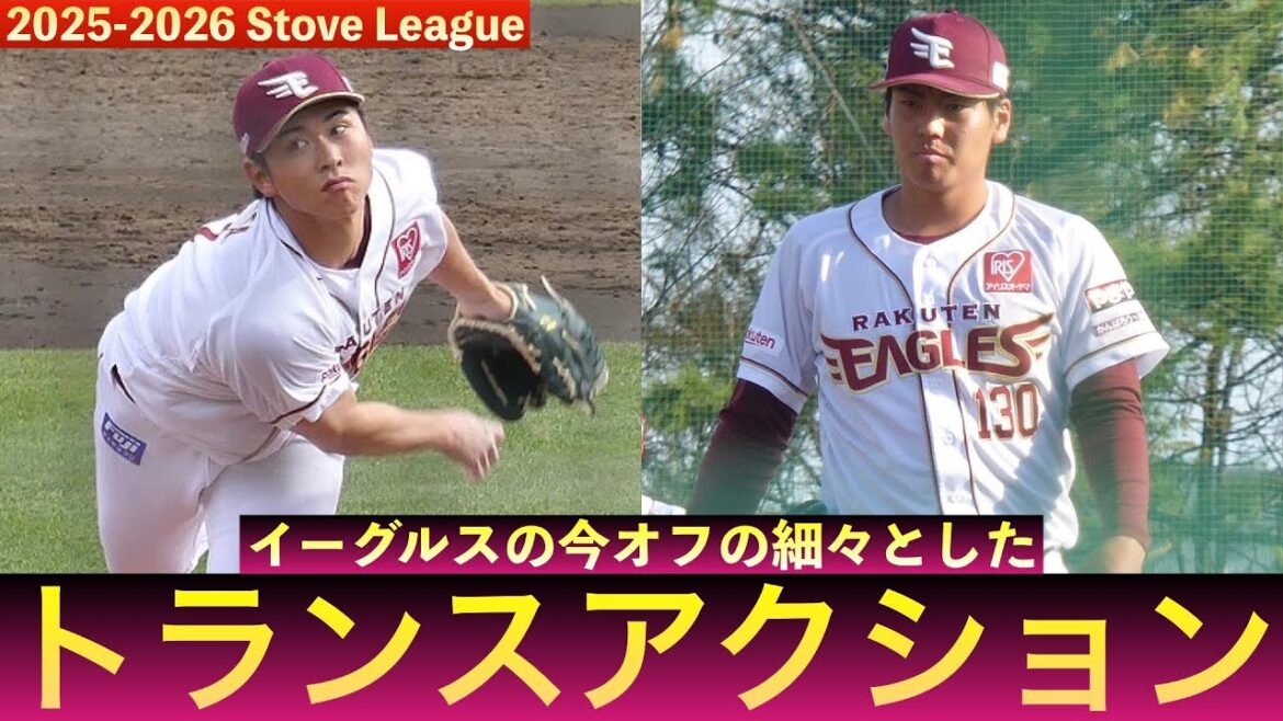 【超ニッチな話】東北楽天ゴールデンイーグルスの細々としたロースタームーブ　＃RakutenEagles　＃古賀康誠　＃柴田大地