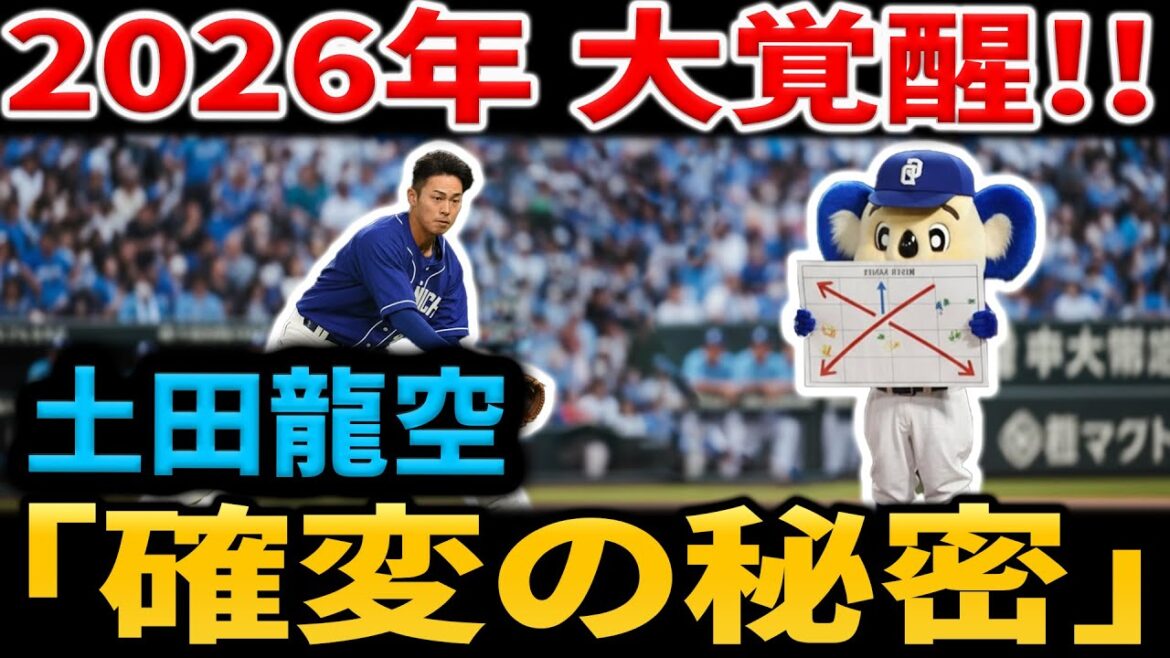 土田龍空はなぜ2026年に大覚醒するのか？「確変の秘密」とブレイクを確信させる打撃フォームの成長曲線【中日ドラゴンズ】