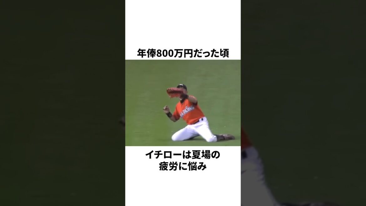 年俸800万円のイチローが溺愛した超高級品についての雑学　#プロ野球 #野球 #npb