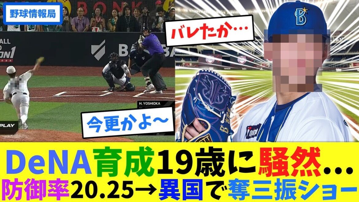 DeNA育成19歳に騒然...防御率20.25→奪三振ショー【ネット情報局】