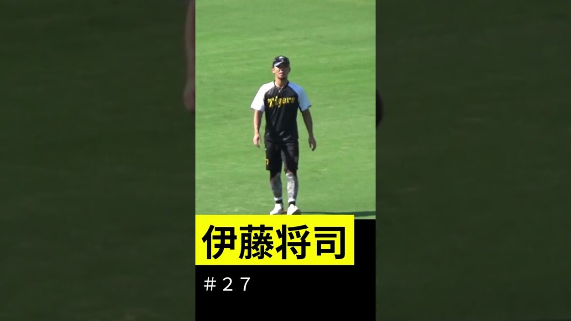 2025.09.07 阪神優勝決定日試合前練習