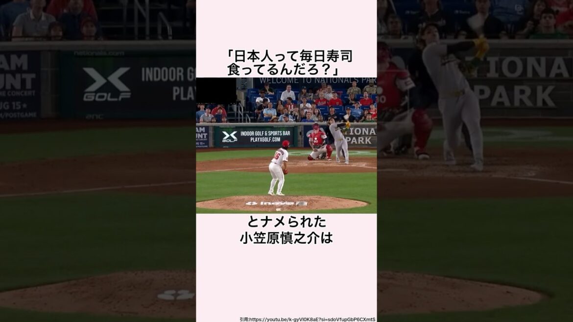 「ボロボロになるまでMLBに挑戦する」小笠原慎之介に関する雑学　#プロ野球 #メジャーリーグ #小笠原慎之介 #ナショナルズ