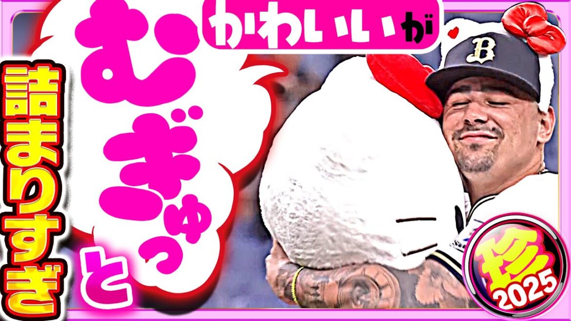 【屈強な男たちも…】選手もマスコットもかわいいかわいいかわいい【珍プレー2025】