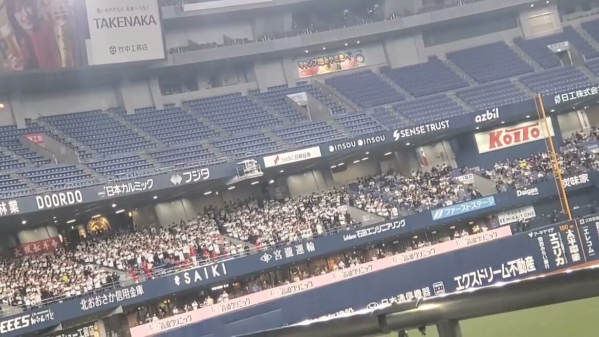 20250309 男女で、ほいさー!【頓宮裕真 応援歌】 3回ウラ オリックス・バファローズ@京セラドーム大阪・レフト外野下段 オープン戦 20250309 男女で、ほいさー!【頓宮裕真 応援歌】 3回ウラ オリックス・バファローズ@京セラドーム大阪・レフト外野下段 オープン戦