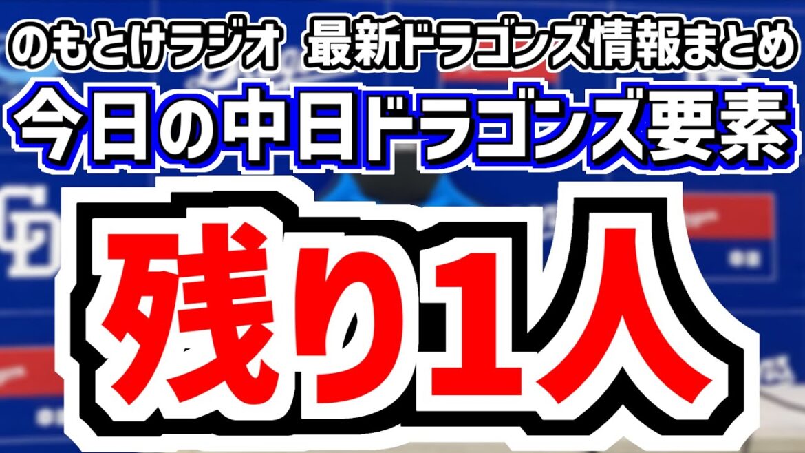 12月18日(木) のもとけラジオ/今日の中日ドラゴンズ要素 残り1人 契約更改 山本泰寛が来季FAも単年でアップ契約更改 上林誠知はどうなる?、井上監督の話、補強 新外国人は?、濱 現役ドラフト移籍 12月18日(木) のもとけラジオ/今日の中日ドラゴンズ要素 残り1人 契約更改 山本泰寛が来季FAも単年でアップ契約更改 上林誠知はどうなる?、井上監督の話、補強 新外国人は?、濱 現役ドラフト移籍