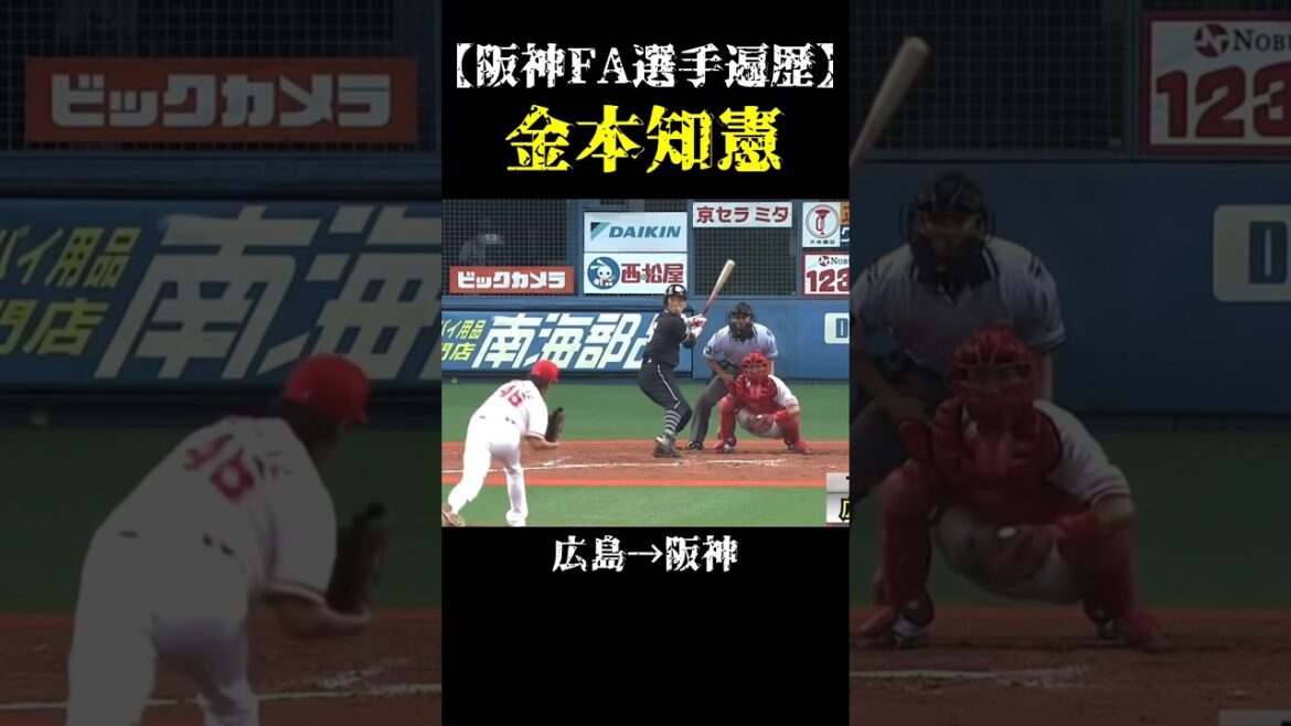 【FA戦士】阪神タイガース全12名🐯印象的な場面は❓#阪神タイガース #阪神 #プロ野球
