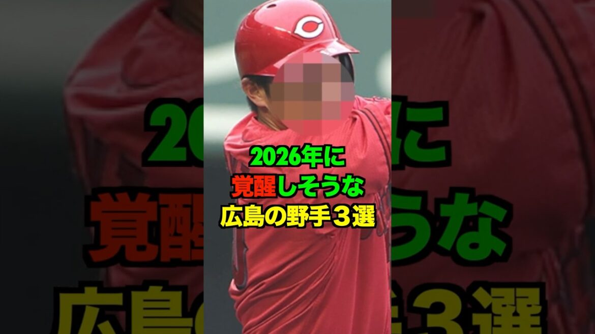 2026年に覚醒しそうな広島の野手3選 #新井監督 #新井貴浩 #広島カープ#カープ #プロ野球 #野球 #shorts 2026年に覚醒しそうな広島の野手3選 #新井監督 #新井貴浩 #広島カープ#カープ #プロ野球 #野球 #shorts