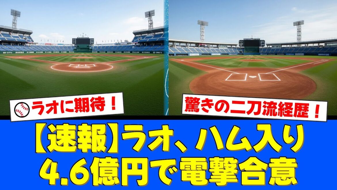 【日ハム】新助っ人サウリン・ラオ獲得!投手転向3年でメジャー昇格の異色右腕に4.6億円の期待!新庄監督好みのロマン枠にファン驚愕【プロ野球ファンの反応】 【日ハム】新助っ人サウリン・ラオ獲得!投手転向3年でメジャー昇格の異色右腕に4.6億円の期待!新庄監督好みのロマン枠にファン驚愕【プロ野球ファンの反応】