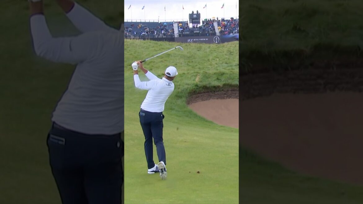 【全英OP25】DJのワンバン旗包み🚩⛳️ #ダスティンジョンソン