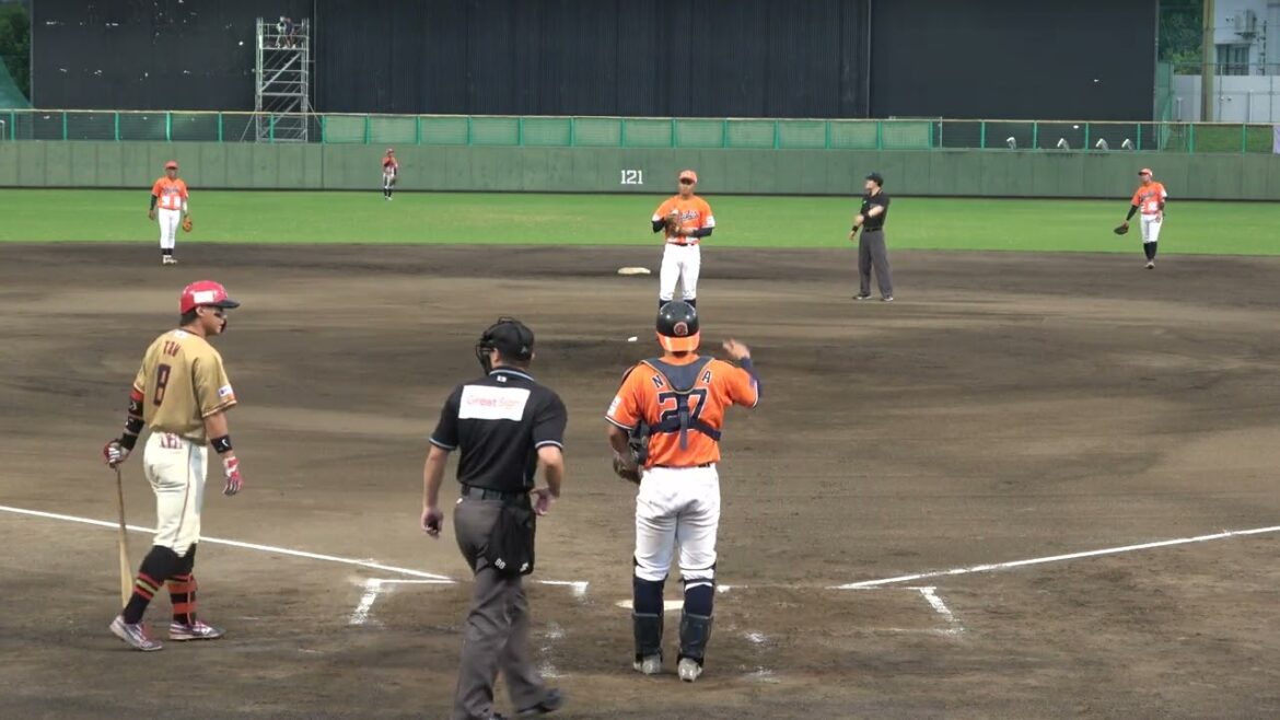 20250817 FD vs MP 1回裏 日本トーター野球場 20250817 FD vs MP 1回裏 日本トーター野球場