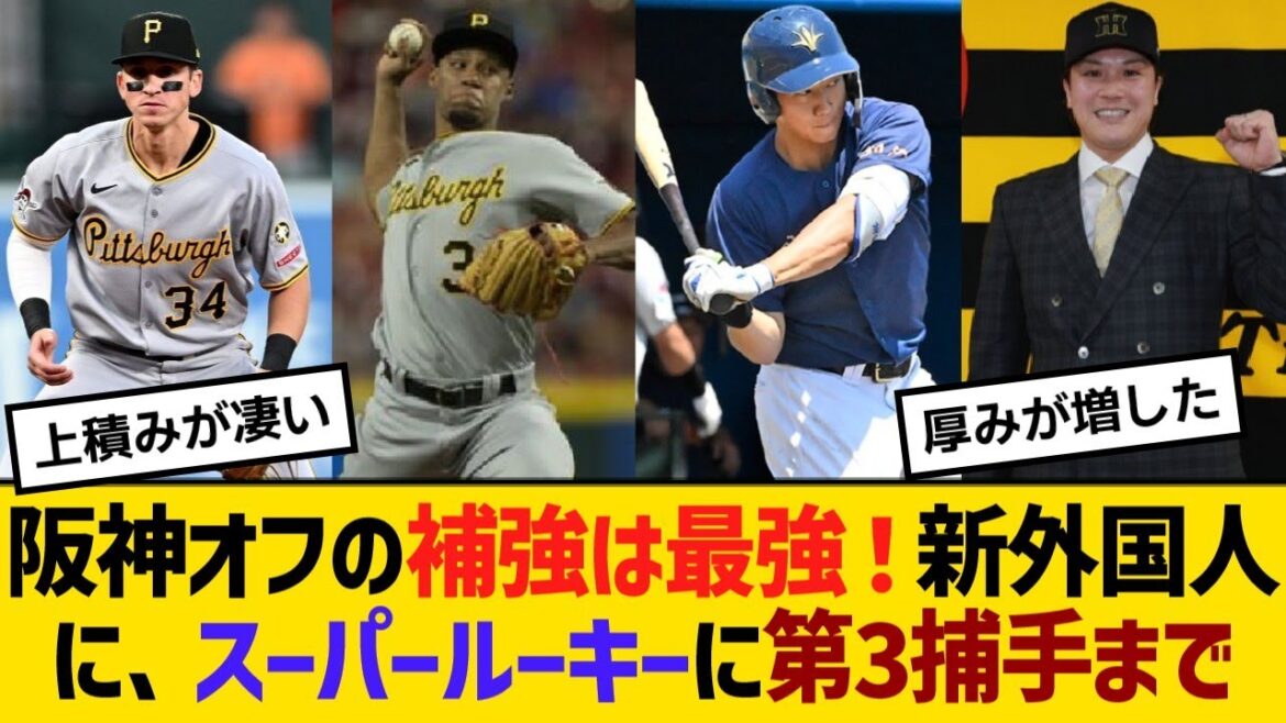 阪神オフの補強は最強！新外国人に、スーパールーキーに第3捕手まで【野球】【反応】【考察】