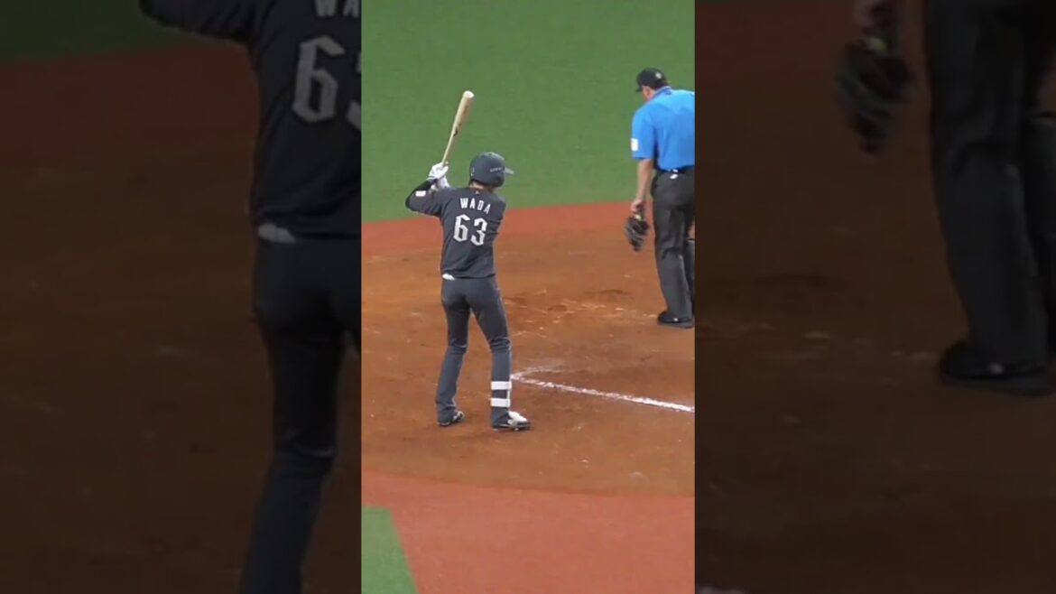 和田 康士朗　貴重な１打席　#千葉ロッテマリーンズ #shorts