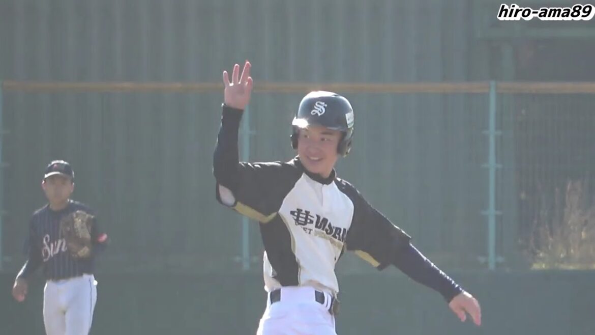 広島サンズ  対  HAVE FUN Ball Park Hi  【練習試合ダイジェスト】《中学硬式》【野球塾チーム】