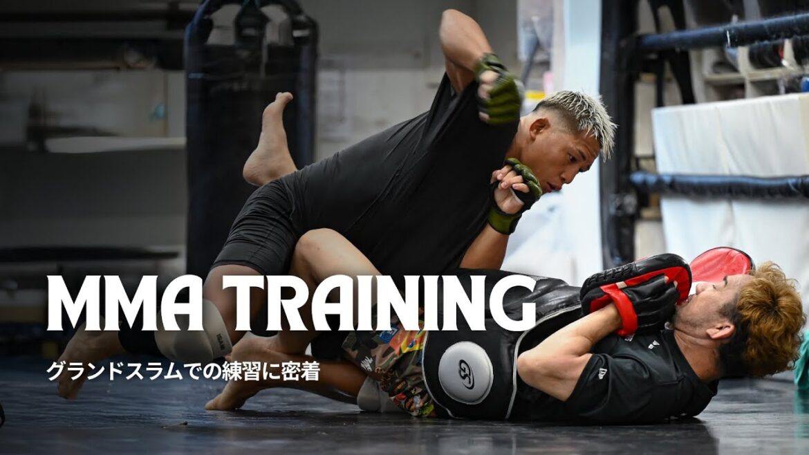 【超RIZIN4】初公開|試合前のMMA練習に密着【大雅】 【超RIZIN4】初公開|試合前のMMA練習に密着【大雅】