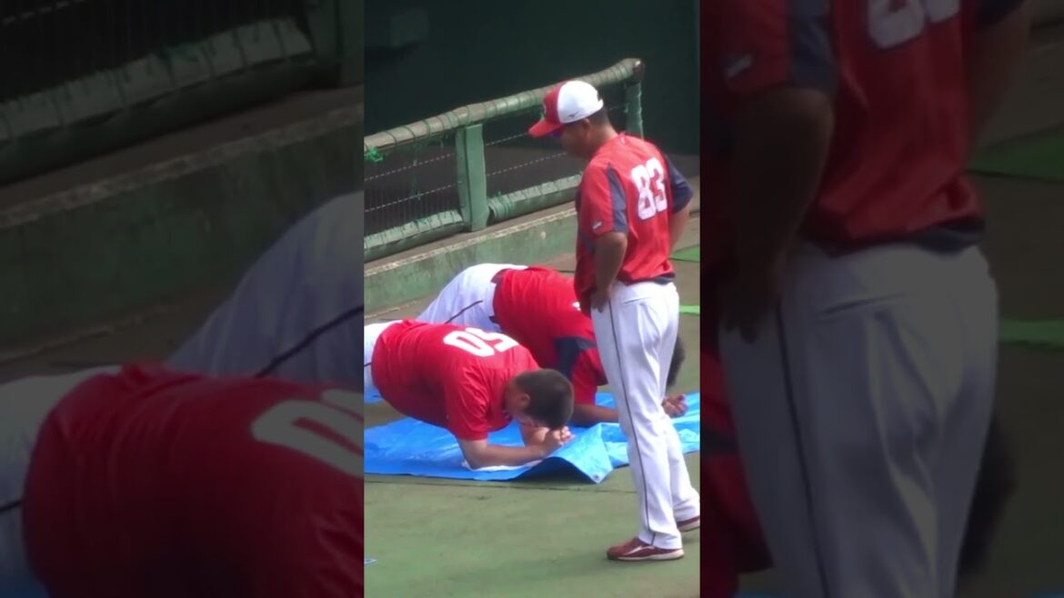 #中村健人 #木下元秀 クランプ（体幹トレ）を耐える