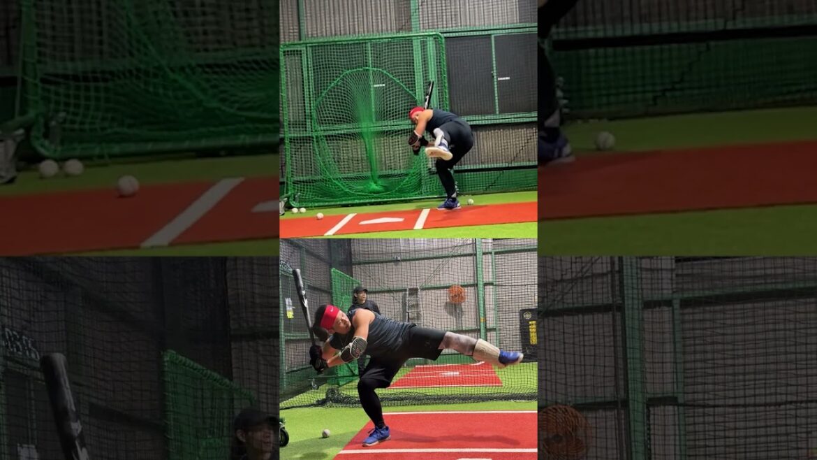 先っぽは痛い…2画面。　#shorts #baseball #野球  #バッティング #野球のミカタ #打撃探究部屋