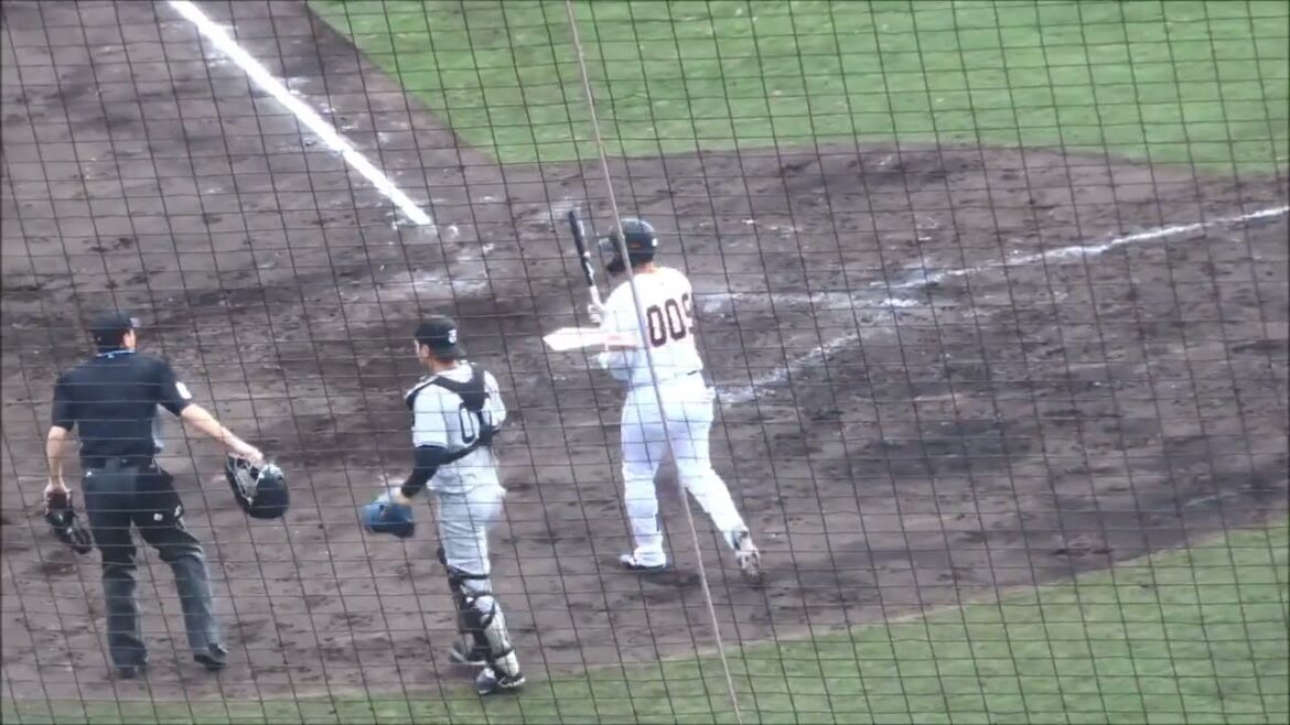 戸田懐生・大津綾也バッテリー vs 平山功太（巨人2025春季キャンプ・2、3軍紅白戦）