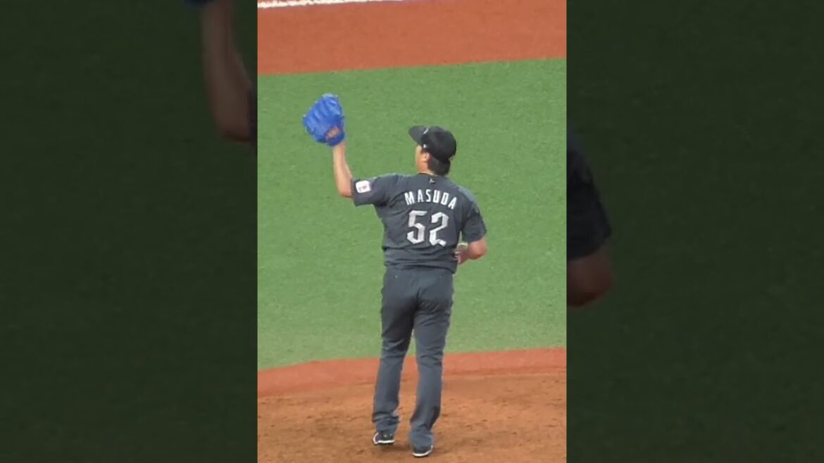 益田 直也　通算250セーブまであと「２」　#千葉ロッテマリーンズ #shorts