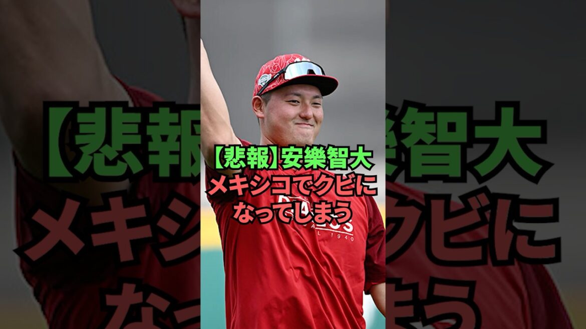 【悲報】安樂智大メキシコでクビになってしまう