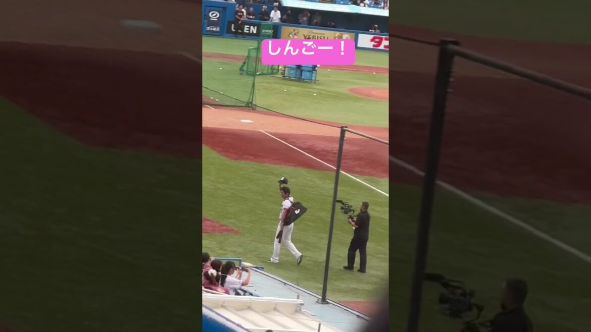 川端慎吾きたー！さみしいよ。ヤクルトスワローズ