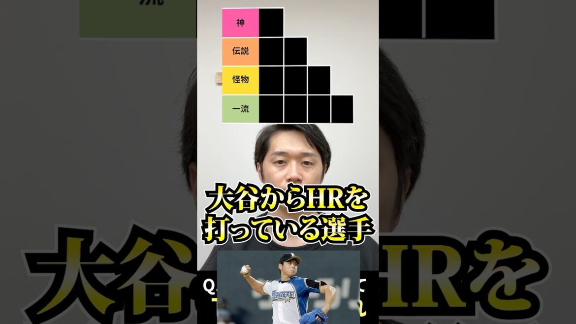 プロ野球tierを作ろう #tierlist #プロ野球 #大谷翔平 #shoheiohtani #中村剛也
