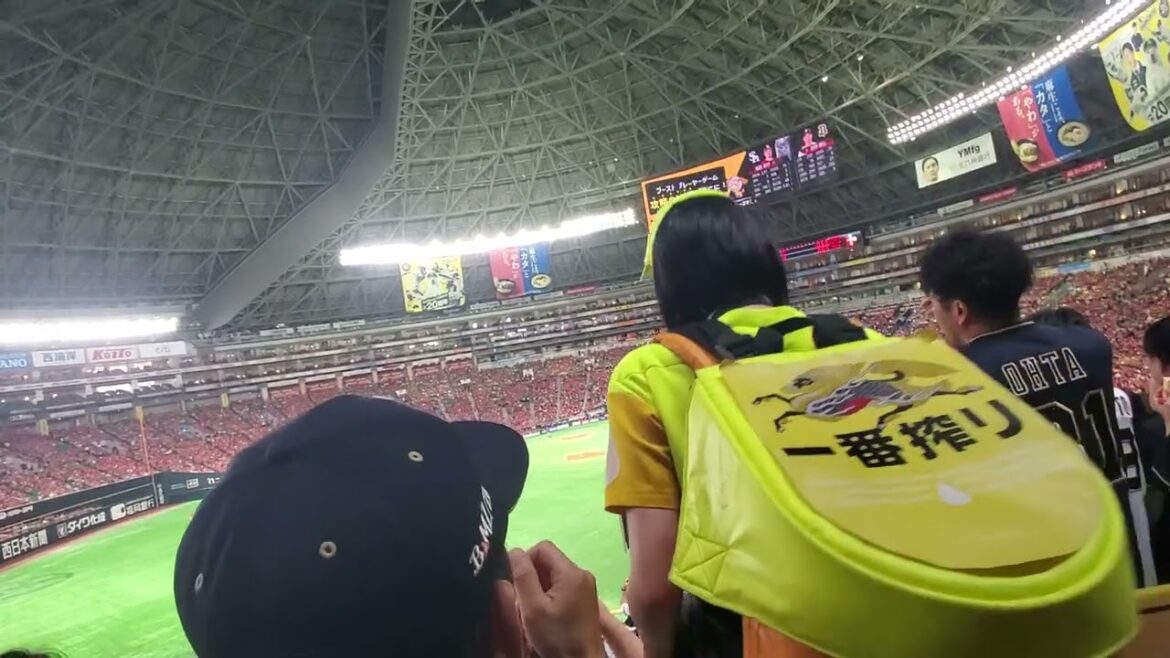 20250726　頑なに…【西野真弘　応援歌】　2回表　ｵﾘｯｸｽ･ﾊﾞﾌｧﾛｰｽﾞ@京ｾﾗﾄﾞｰﾑ大阪･ﾚﾌﾄ外野下段@みずほPayPayﾄﾞｰﾑ福岡［鷹祭 SUMMER BOOST 2025］