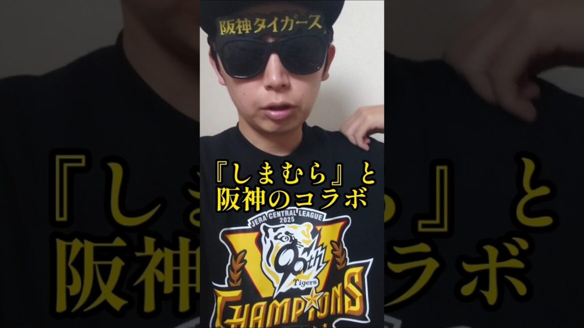 【阪神】しまむらとの優勝記念コラボグッズ紹介！ #阪神 #阪神タイガース #しまむら #shorts