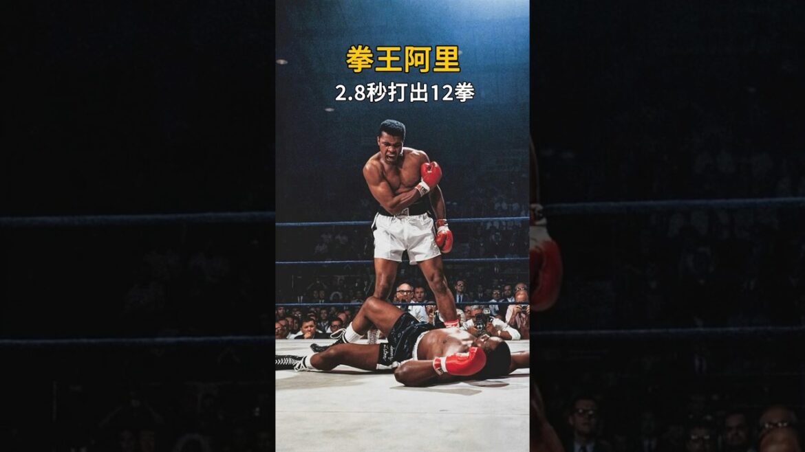 拳王阿里 2.8秒打出12拳 #fighting #boxing #ali #muhammadali #格鬥 #拳擊 #阿里