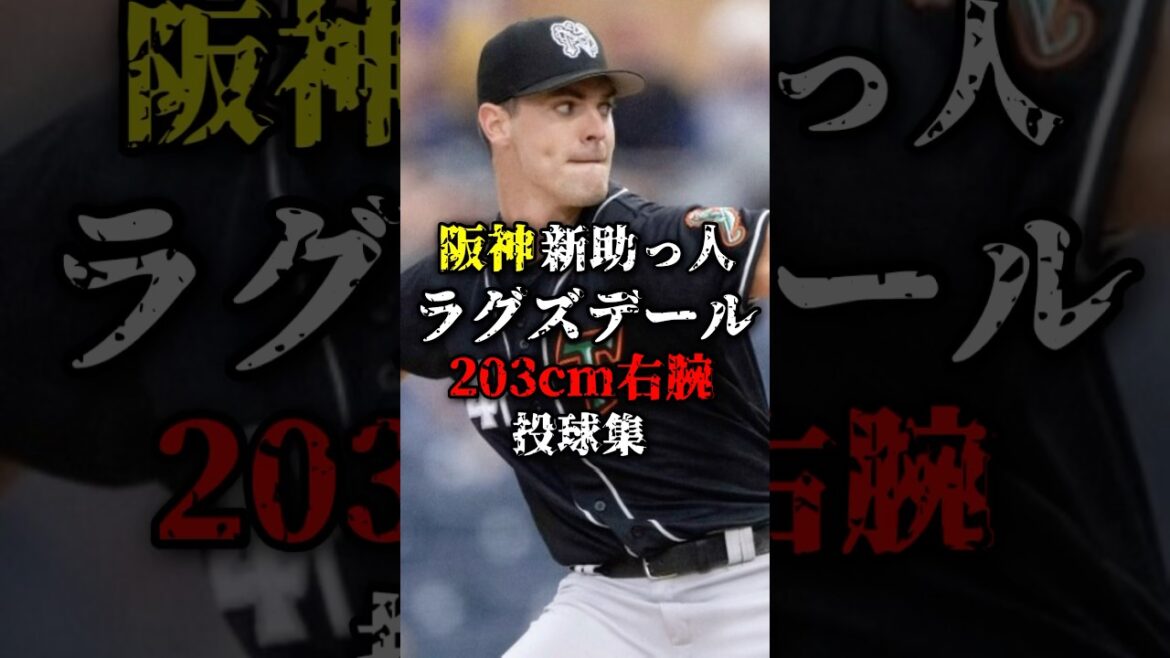 【阪神ガチ補強が止まらない】新外国人ラグズデール投手🐯🔥203cm右腕✅#阪神タイガース #阪神 #プロ野球