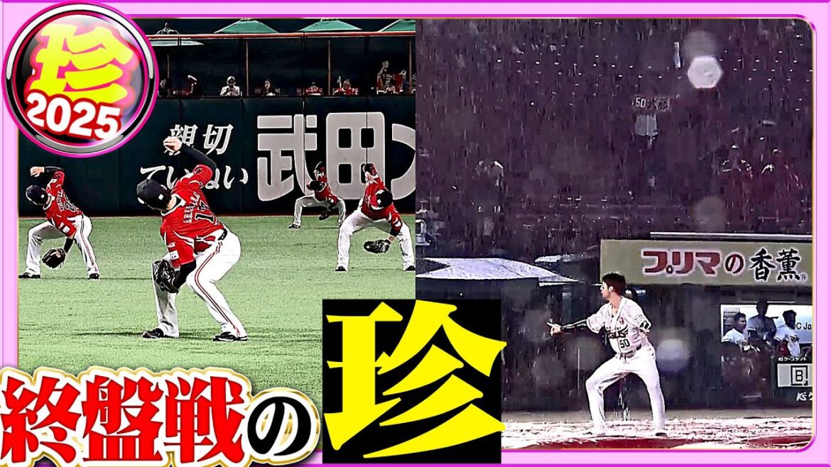 【今年の最後に】”終盤戦”の珍【珍プレー2025】