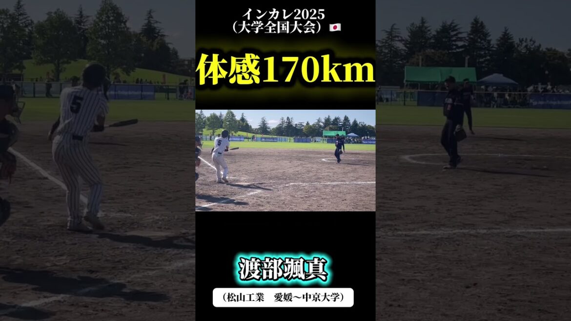 【愛媛の豪腕大学生　渡部颯真投松山工業〜中京大学】 #ソフトボール #野球 #softball #甲子園 #好プレー集#日本代表 #松山工業#松山市 #愛媛県 #中京大学