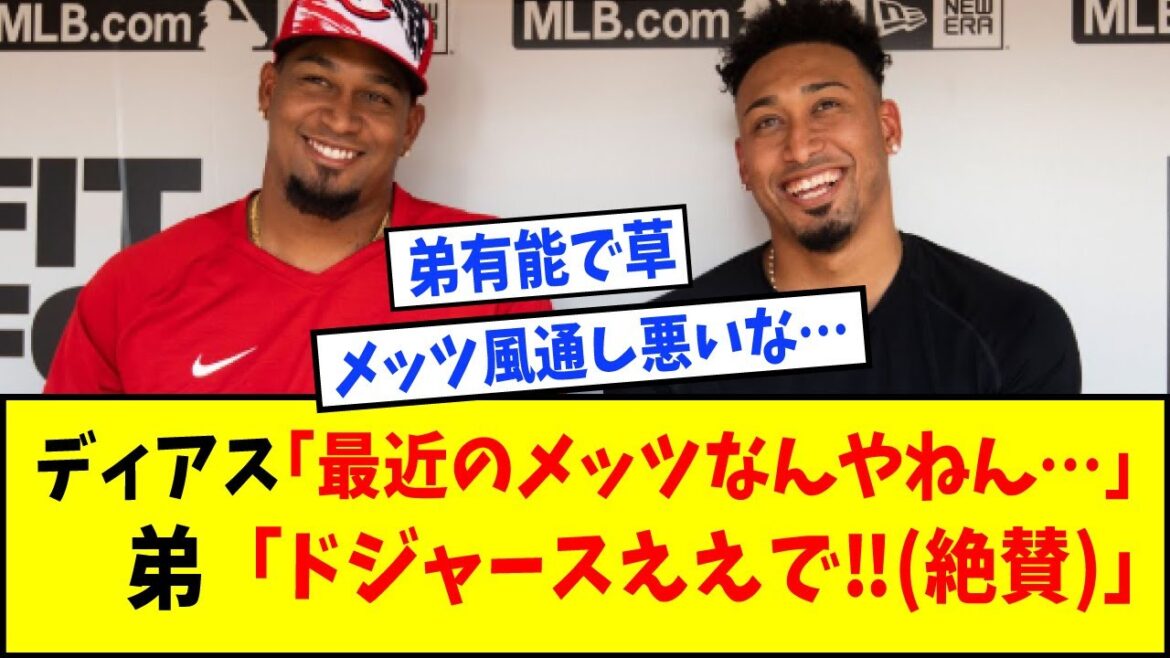 【金額以外の…】ディアスがメッツを去った「２つの理由」が判明【なんJ反応】【ネットの反応】【ドジャース】