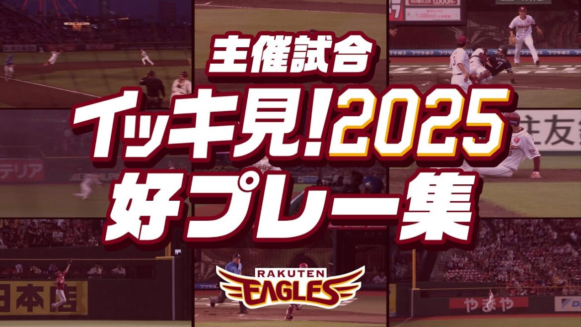 【⚾年末企画⚾】イッキ見！2025シーズン主催試合 好プレー集