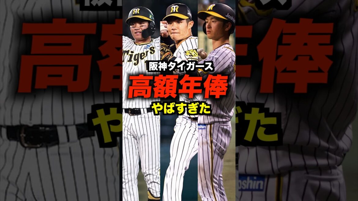 阪神タイガース高額年俸続出中#shorts #お金