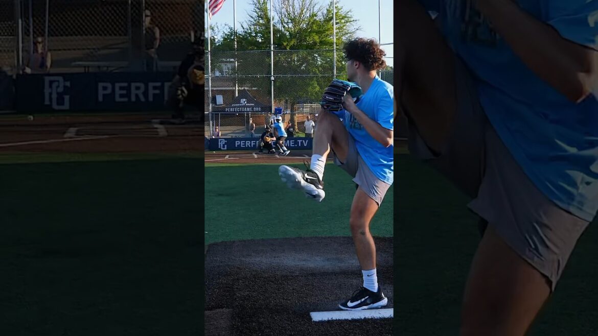 That ball went 400 feet 💀 #baseball