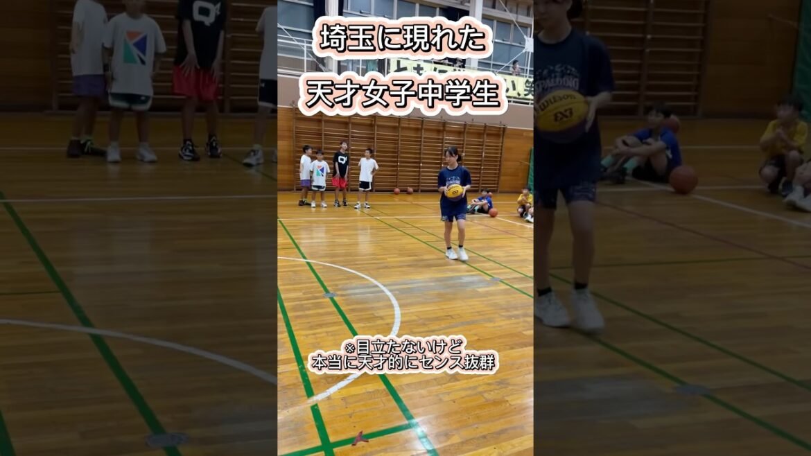 いや全部上手すぎ。 #バスケ #basketball #中学バスケ #shorts
