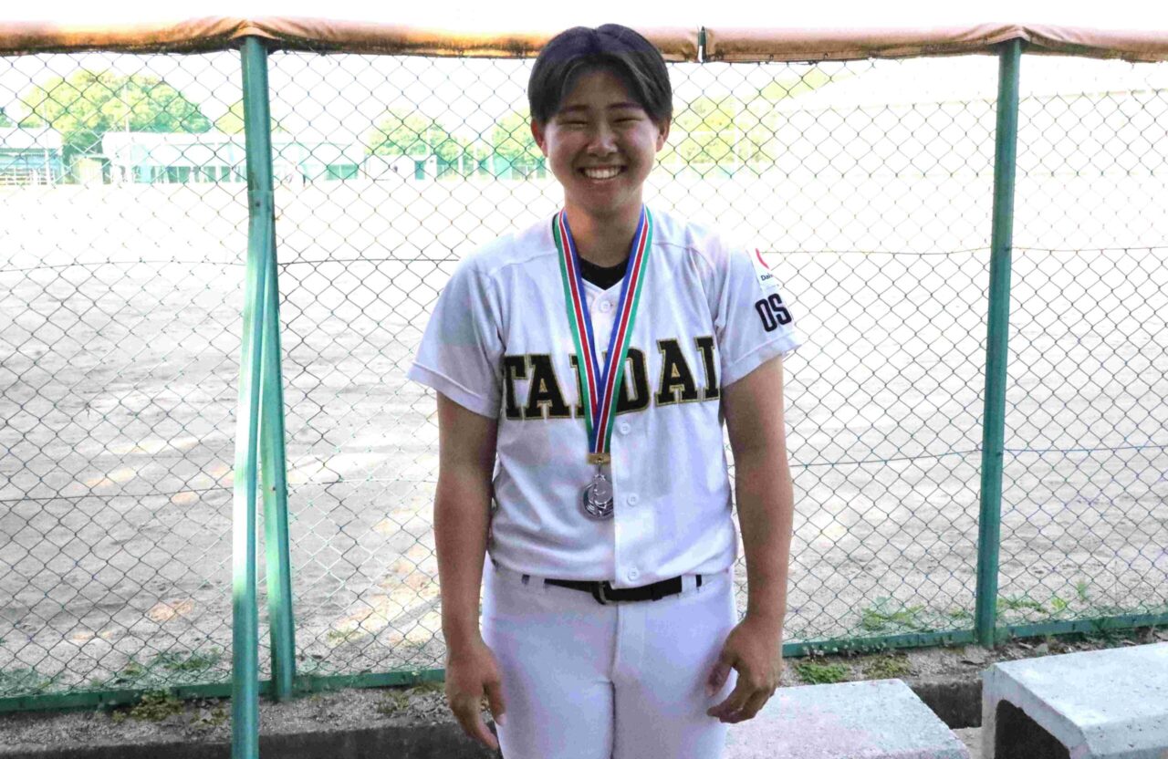 山本一花（体育学部４年、大阪・履正社高校）
【大阪体育大学】